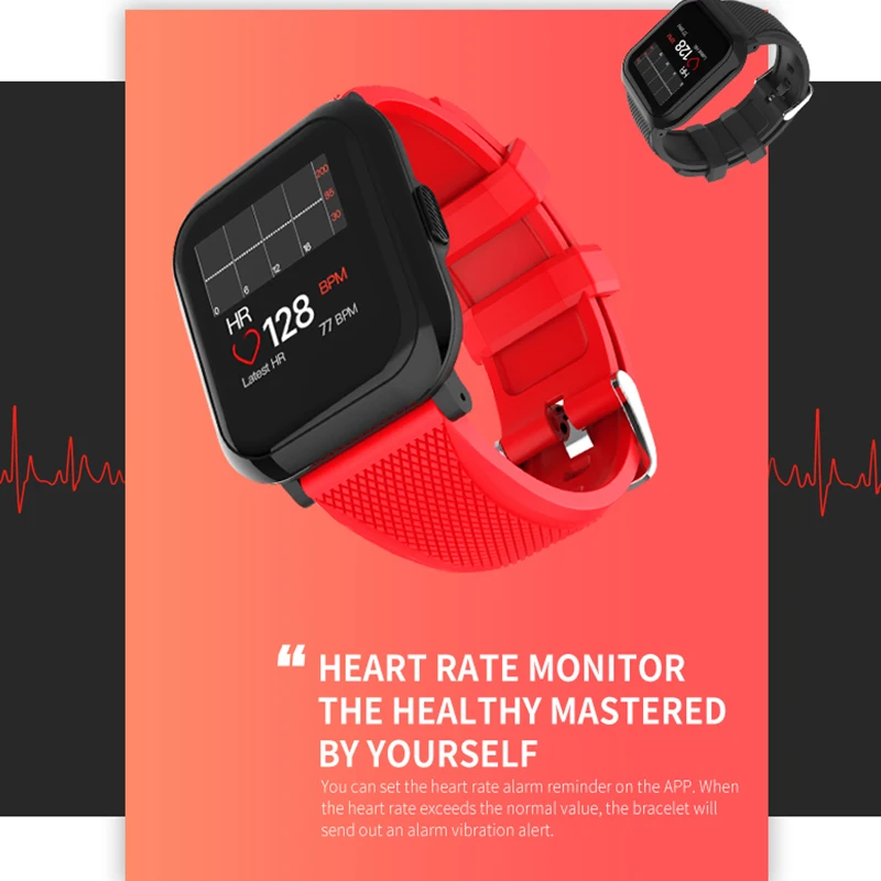 Смарт часы pk mi band 3 с сенсорным экраном пульсометр спортивный фитнес