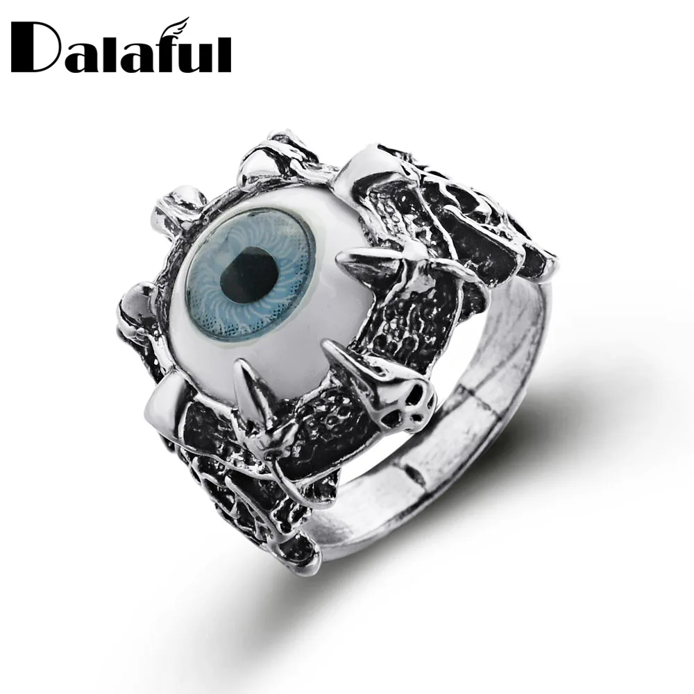 

Unisex Women's Men's Punk Eyes Claw Biker Gothic Ring Size 8 9 10 11 J026