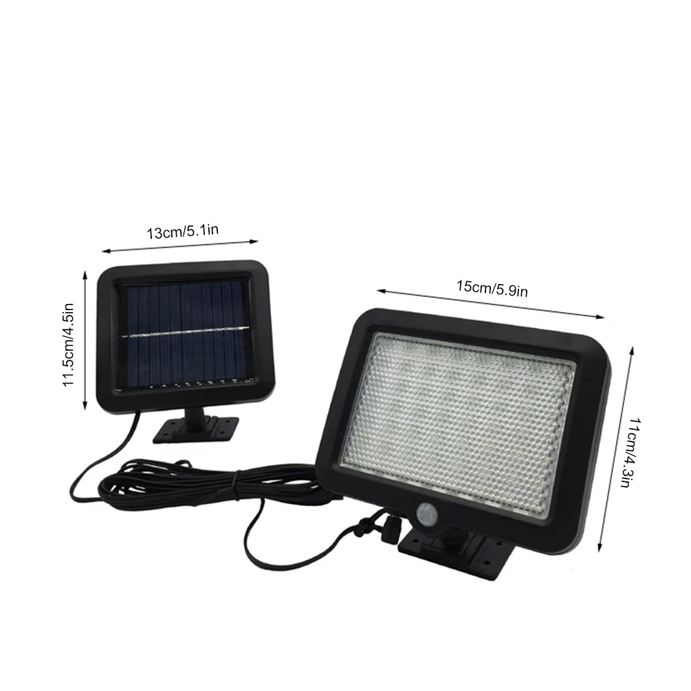 Emissor de Luz Solar da Lâmpada de Energia Solar ao ar Sensor de Movimento Luzes de Parede de Luz Compacta à Prova Água para Decoração de Jardim Diodo Solar Livre Inteligente d' 56 Luz 4 Solar Da Lâmpada de Energia Solar Ao