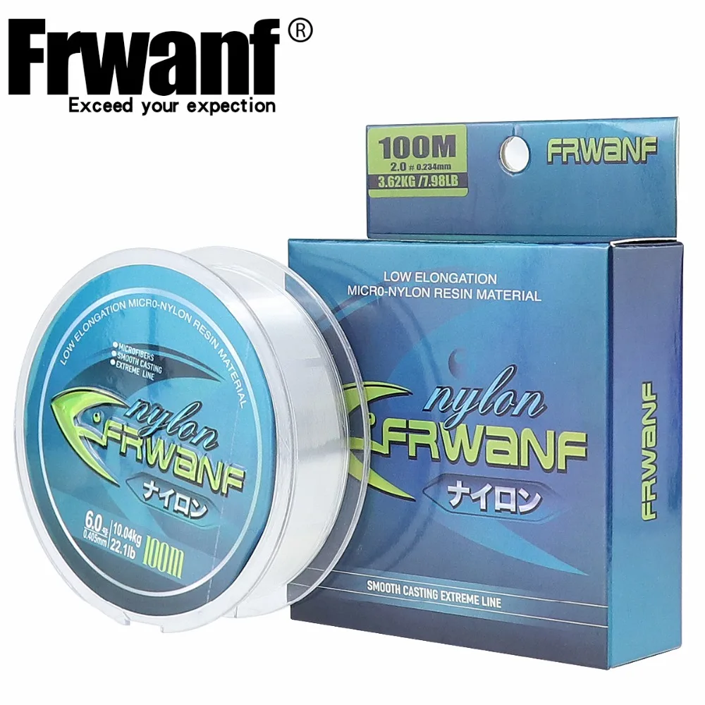 Brand new best quality nylon Fishing Line 3.26 28.6LB 100M Monofilament