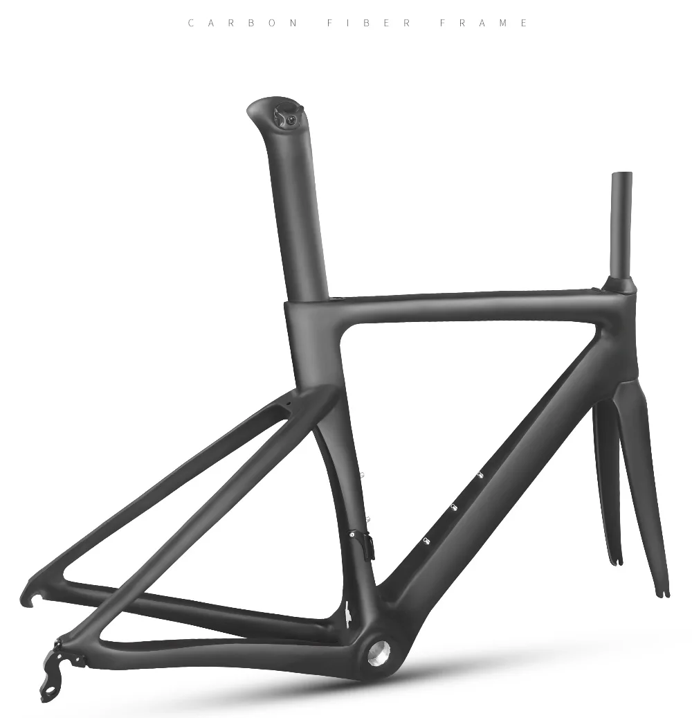 Top Customized 2019 newly carbon road frame carbon fibre racing bicycle frame glossy matte BSA BB30 for DI2 Mechanical frame 23 Top Customized 2019 newly carbon road frame carbon fibre racing bicycle frame glossy matte BSA BB30 for DI2 Mechanical frame 23