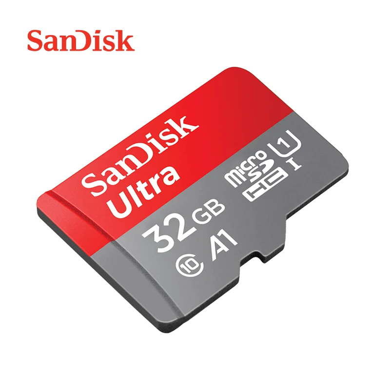 SanDisk Micro SD карта 16 ГБ 32 г microSDHC 64 г 128 г 256 г MicroSDXC UHS-I класс 10 карта памяти Tran Flash tf-карты - Емкость: 32gb  98mb  U1