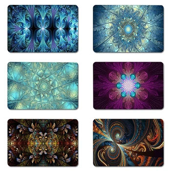 

Magic Golden Section Snowflake Geometric Cool Designs Nature Rubber Table Mouse Pad Laptop Computer Enclosure Mousepad Mat