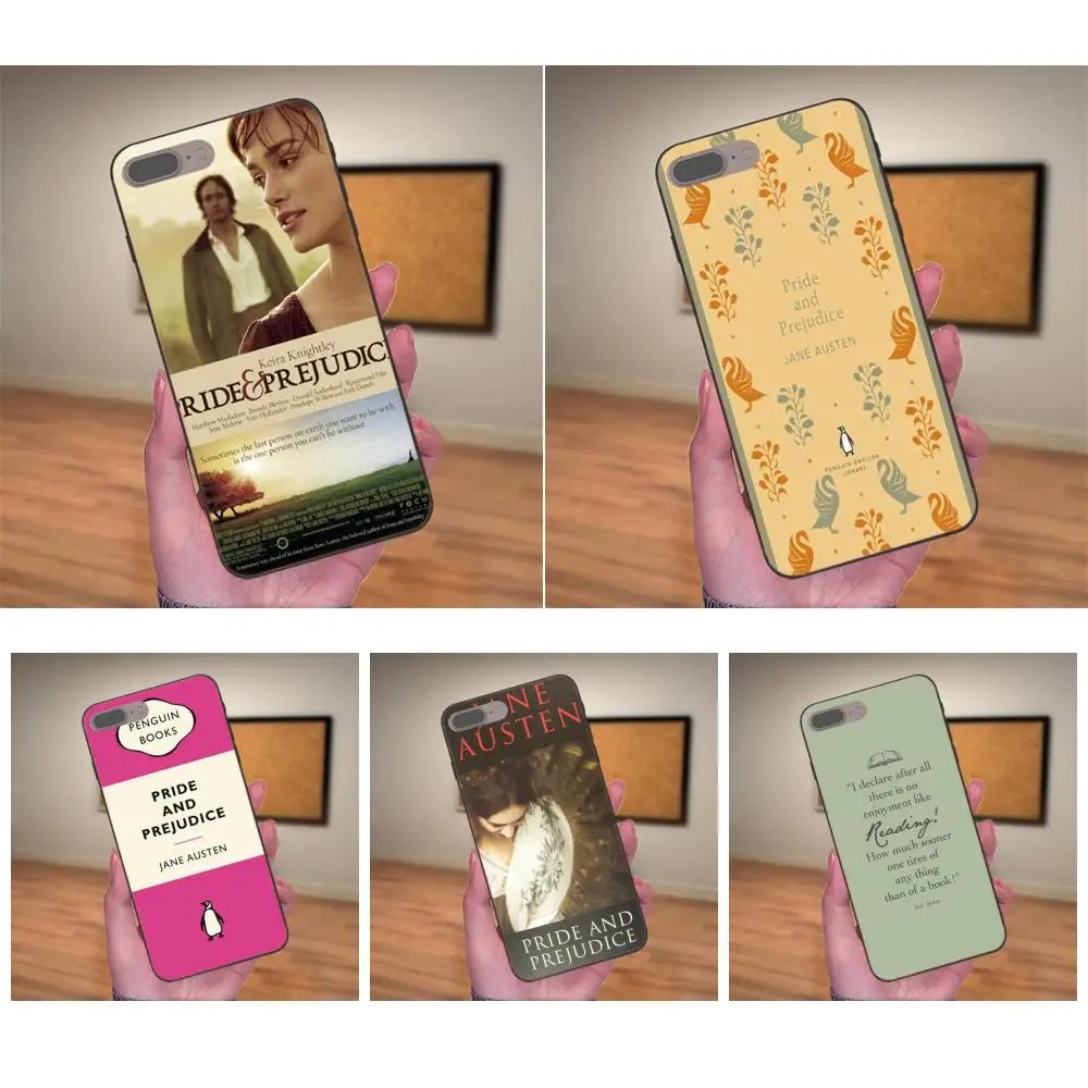 

Soft TPU Covers Case For Huawei Honor Enjoy Mate Note 6s 8 9 10 20 P20 P30 Lite Play Pro P smart Pride And Prejudice Jane Austen