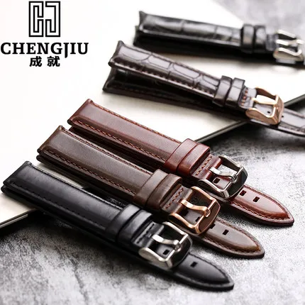 Vintage Retro 13 17 18 19 20 mm Compatible For Tissot IWC For Daniel Wellington Leather
