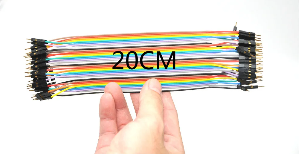 

40 pin flat cable MALE ends 20cm