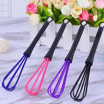 

Mini Agitator Plastic Whisk Egg Beater Hair Color Paint Stirrer Mixer Milk Shake Cream Stirring Kitchen Gadget Tools