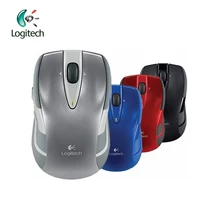 Logitech M545 Wireless Mouse with 75g Black Red Silver Blue for PC Game Remote Support Official