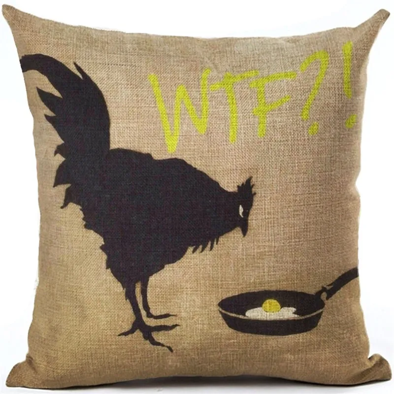 الحيوان جميلة الديك نمط الكتان القطن مزيج غطاء وسادة المنزل كنبة مكتب مربع كيس وسادة الزخرفية غطاء الوسادة s الحيوان جميلة الديك نمط الكتان القطن مزيج غطاء وسادة المنزل كنبة مكتب مربع كيس وسادة الزخرفية غطاء الوسادة s