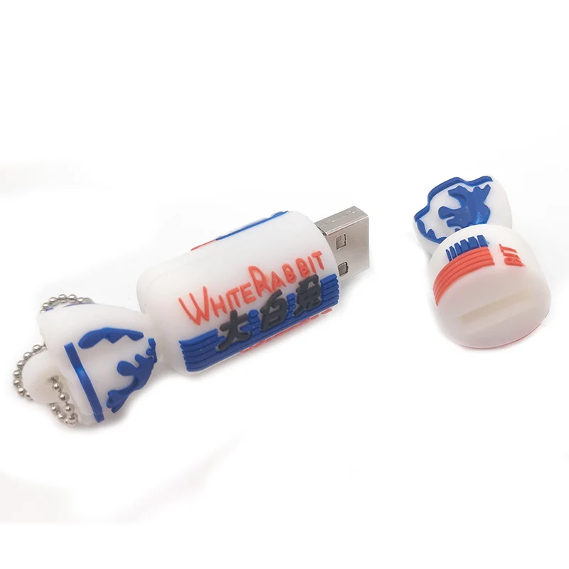 Latest design pendrive cartoon white rabbit usb2.0 flash drive 64gb 32gb 16gb 8gb 4gb cute sweets memory stick pen drive gift Latest design pendrive cartoon white rabbit usb2.0 flash drive 64gb 32gb 16gb 8gb 4gb cute sweets memory stick pen drive gift
