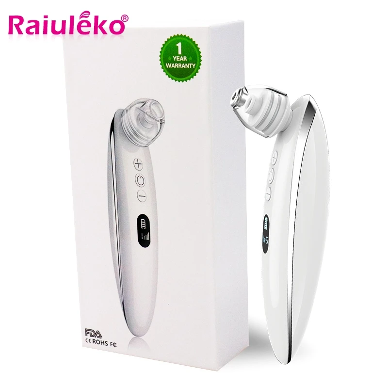 

6 Gear Face Nose Acne Black Dot Pimple Blackhead Remover Vibration Blackhead Vacuum Cleaner Pore Blackhead Skin Care Device