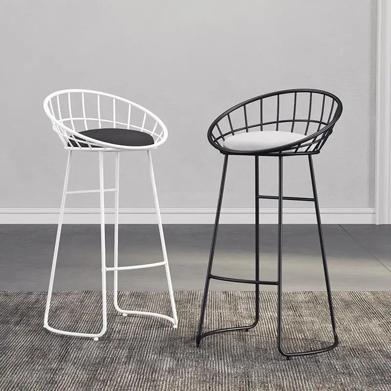 

Home Nordic bar chair creative bar chair modern minimalist front desk chair high bar stool