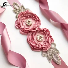 Жемчужный цветочный свадебный пояс, свадебный пояс, лента, аксессуары для свадебного платья, широкий пояс, женский пояс с лентами