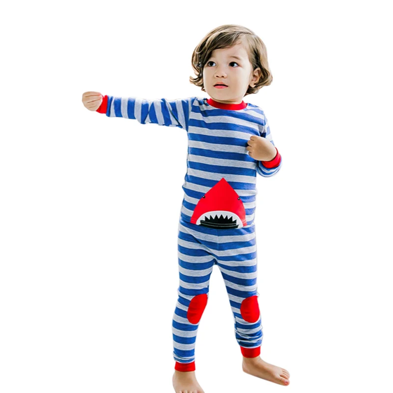 Good Quality Children Cute Cartoon Baby Kids Girls Nightwear Pajamas Pyjamas Sleepwear Suit DS40