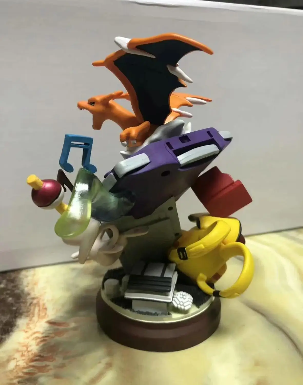 Аниме Pikachu Charmander Mew экшн фигурка GK модель игровой машины декоративные