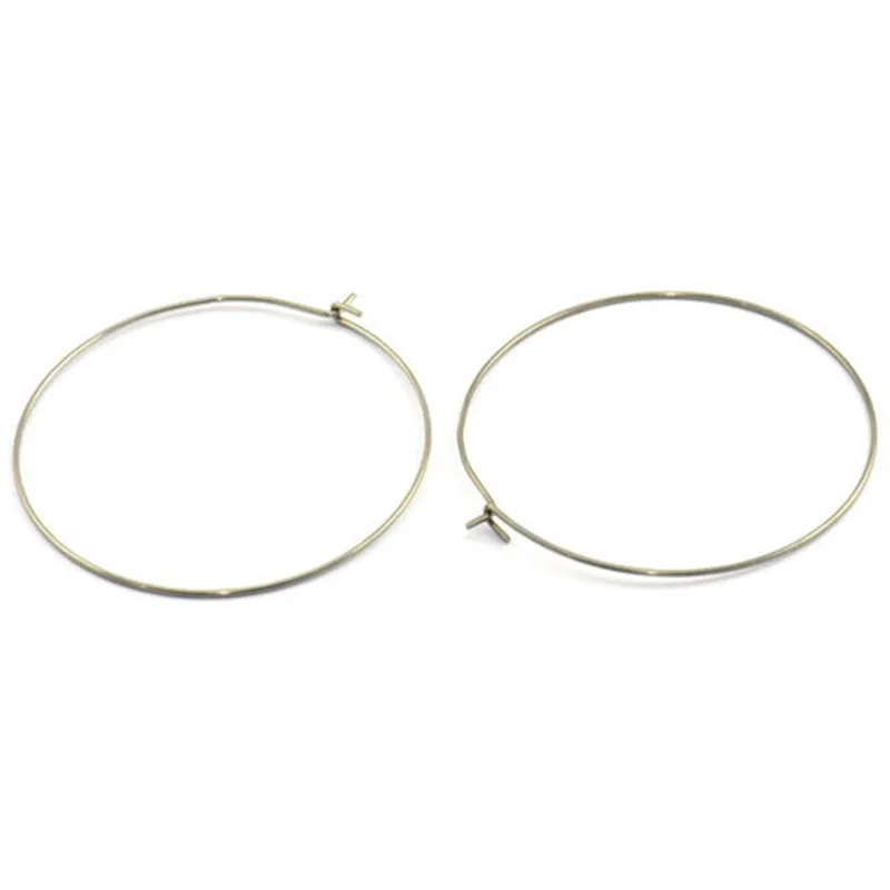 

24pc.. 202L Stainless Steel Earring Wires . Hoops, sz-25mm-50mm .BS 2267.BS 2266.BS 2264. BS 2263 . BS 2262.BS 2265.