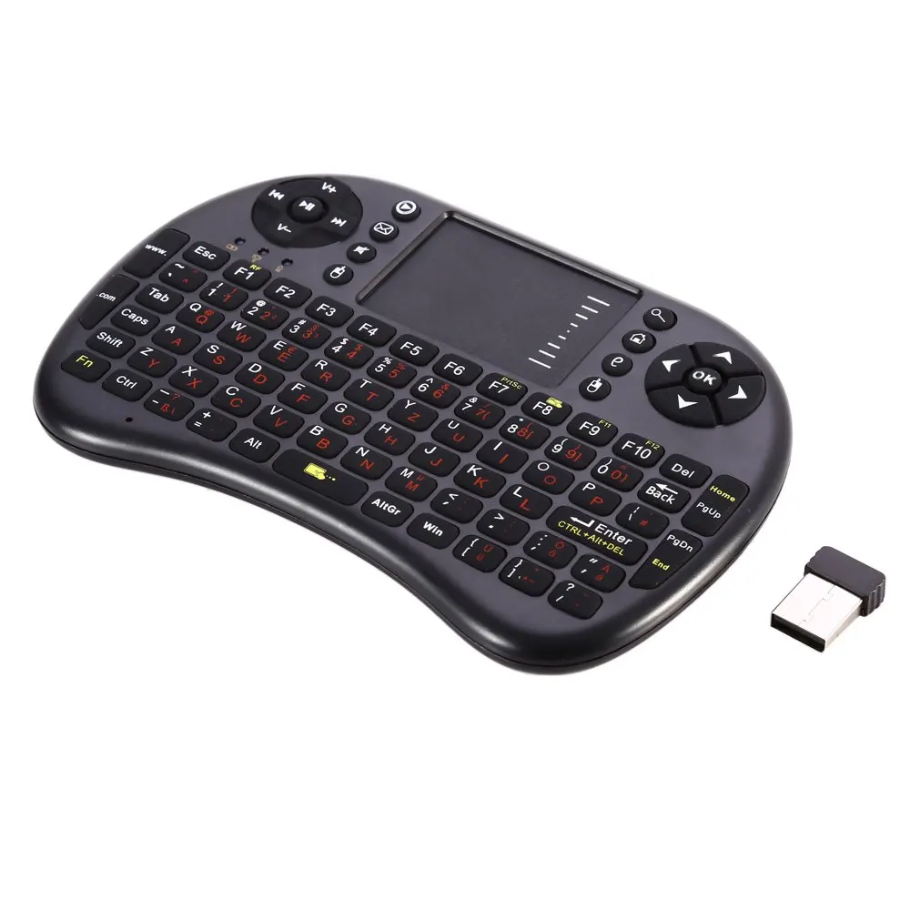 UKB 500 RF 2.4GHz Wireless German Keyboard Professional Typing Device