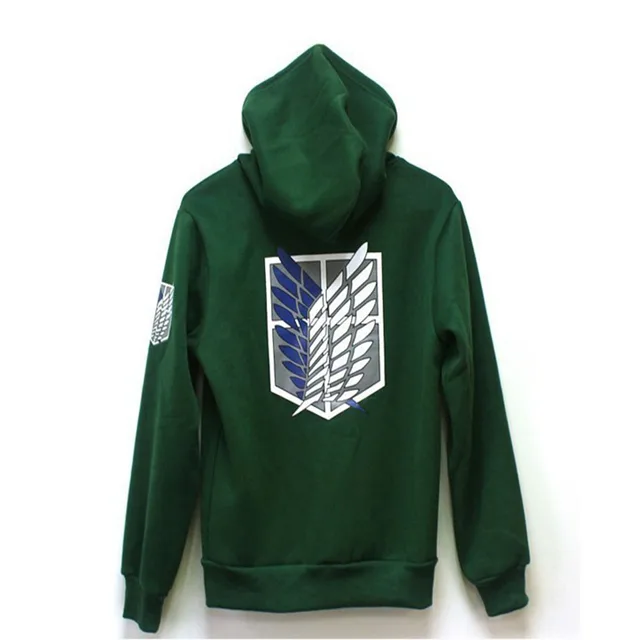 ¡NOVEDAD DE 2017! Sudadera con capucha de Anime de ataque a los Titanes, Kyojin no disfraz de Shingeki, chaqueta de de reconocimiento, sudaderas con capucha informales de uso diario|attack on titan hoodie|attack onanime attack on titan ...
