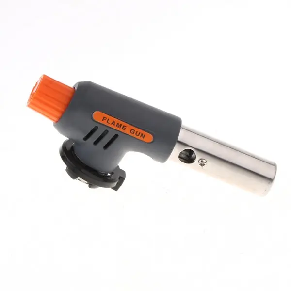 

High Quality Gas Torch Flamethrower Butane Burners Auto Ignition Camping Welding BBQ Outdoor Travel Flame Gun