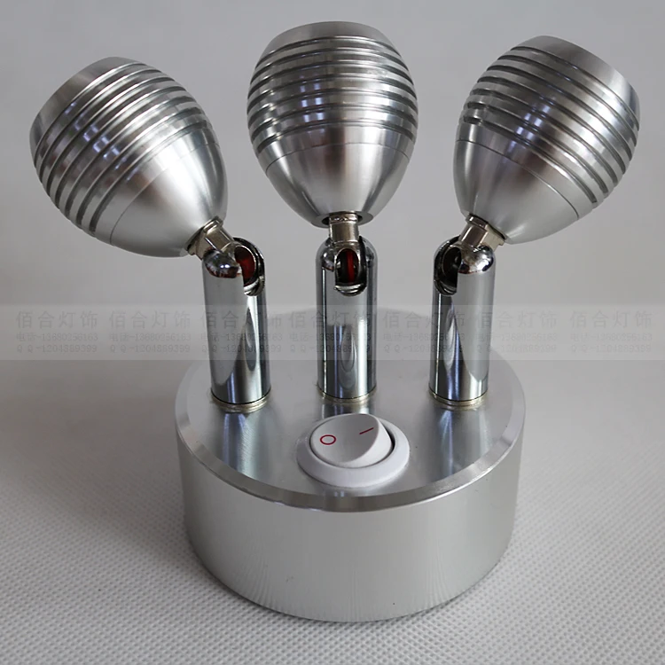 

The new LED spotlights are rechargeable built in lithium batteries LED emergency lights their own power display lights camping