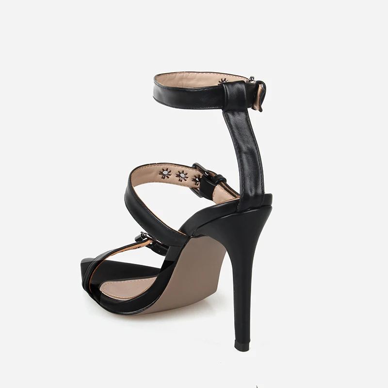 Fashion Classic 11cm High Heels Fetish Quality Sexy Gladiator Sandals Female Summer Women's Shoes Lady Sandalias Mujer 2019