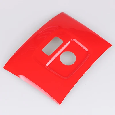 PC Union Jack AUX Зажигалка накладка чехол наклейка для mini cooper F60 земляк автомобиль-Стайлинг интерьера украшения - Название цвета: Оранжевый
