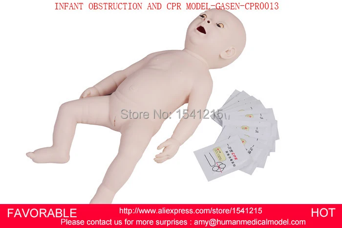 

INFANT/BABY CPR AND OBSTRUCTION TRAINING MANIKIN MODEL,PEDIATRIC SIMULATION AND INFANT OBSTRUCTION AND CPR MODEL-GASEN-CPRM0013