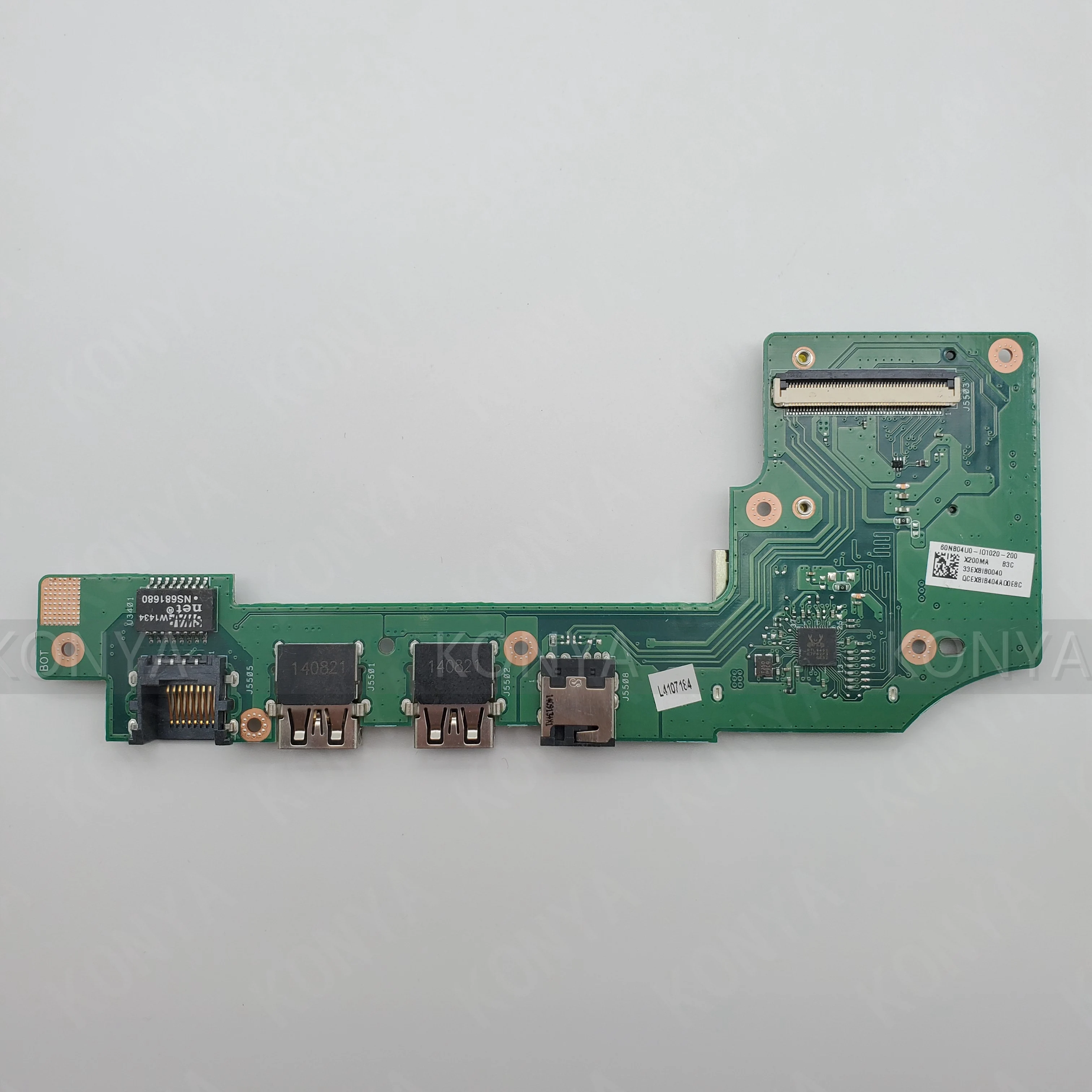 Новый оригинальный для ASUS x200 x200C x200CA X200M X200MA USB SD кардридер аудио Плата IO_Board Rev 2 0