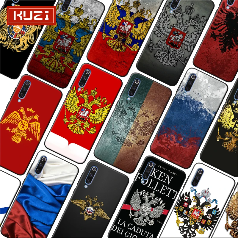 

Armenia Albania Russia flag Emblem coat of arms Soft Silicone Phone Case for xiaomi mi 9 9t se mi 8 pocophone f1 mix 3