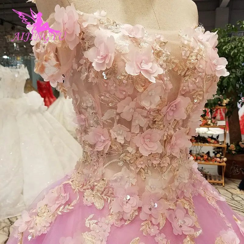 Aijingyu Plus Size 2019 Bride Dresses Affordable Bridal Second
