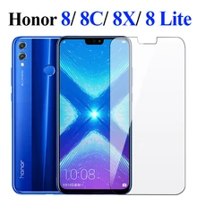 Honor 8x стекло для huawei honor 8x honer hono 8c 8 x Lite защитная пленка из закаленного стекла huavei x8 c8 8lite