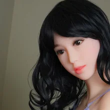 Top quality adult sex dolls head for 145-165cm silicone doll, oral sex toys for men, real dolls head with oral sex