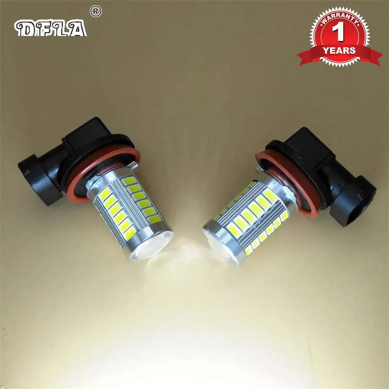 

2Pcs LED Light Bulb For VW Transporter T5 Multivan 2003 2004 2005 2006 2007 2008 2009 2010 LED Fog Light Fog Lamp Bulbs