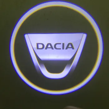 

2pcs for DACIA LED Car Door Welcome Light Logo Projector for Dacia Duster Logan 2 Mcv Sandero Stepway
