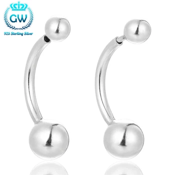 

Golden Supplies For Jewelry 925 Sterling Silver Earrings Studs Gift For Best Friends Brand Gw Jewellery Fe373-90