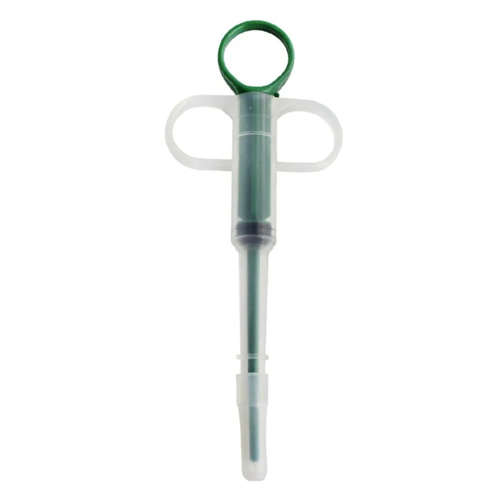 

Cat's Dogs Pets Universal Tablet Medicine Feeder Needle Feeding Sticker Type Pills Dispenser Feeding Medicine Applicator Plastic