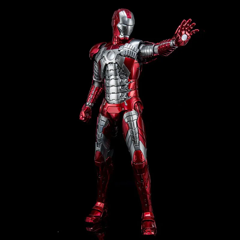 

1/9 Scale Super Hero Tony Iron Men 2 Alloy Mark5 MK5 For 12" Full Set Action Figure Body Doll Toys