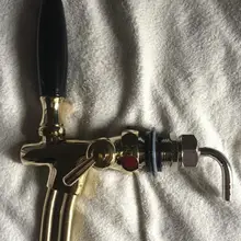 Латунный диспенсер для разливного пива кран, бар/ресторан Kegerator кран homebrew хромированный, отель/гостиная пивной кран регулируемый