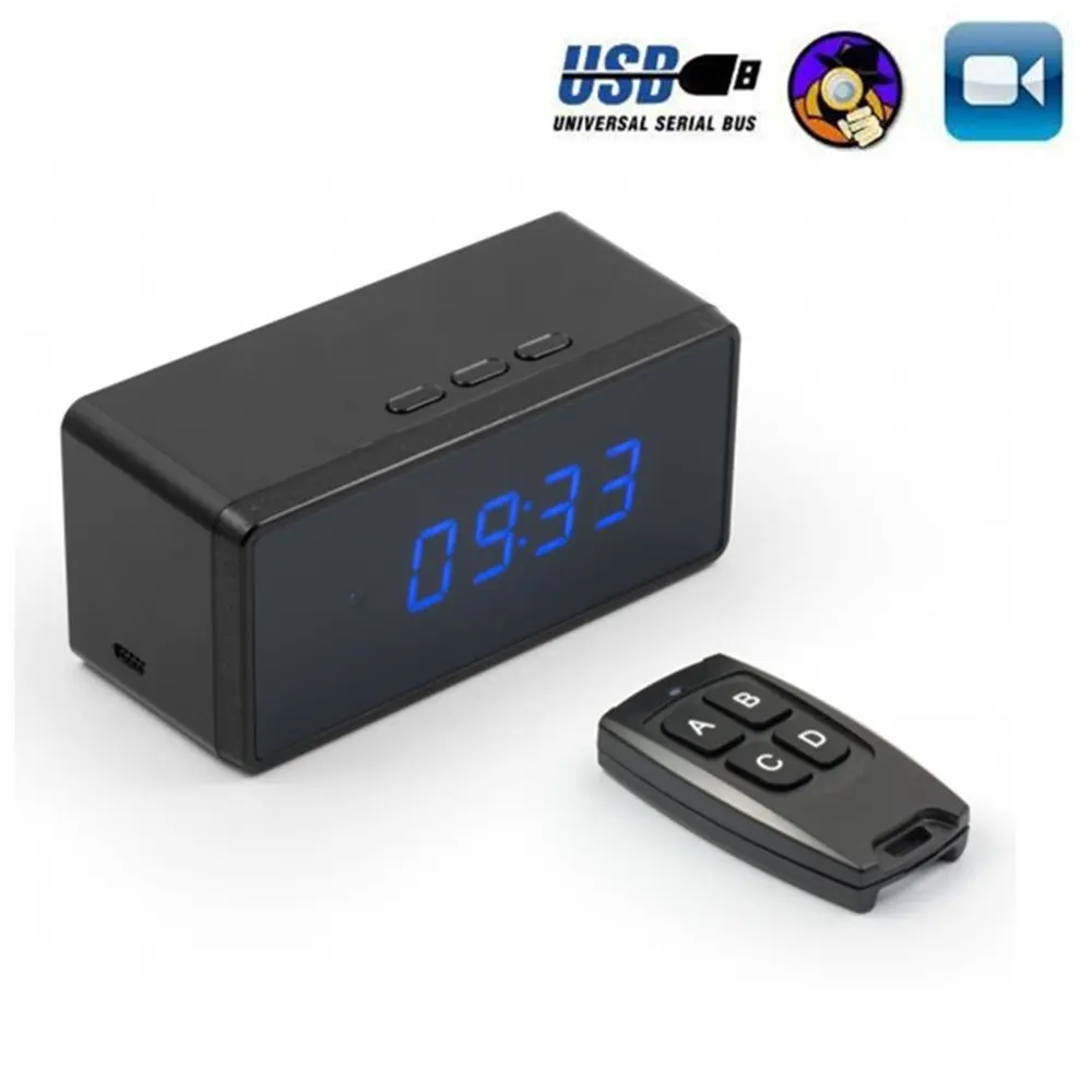 Full HD 1080P 8GB SPY DVR Hidden Camera Mini TV Remote Control Videorecorder Cam