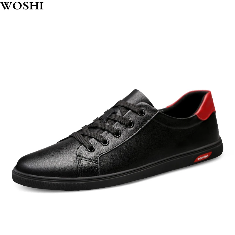 

Italian Mens Shoes Luxury Brand Summer breathable Men Loafers Genuine Leather lace up Moccasins Comfy fashion Boat Shoes L5