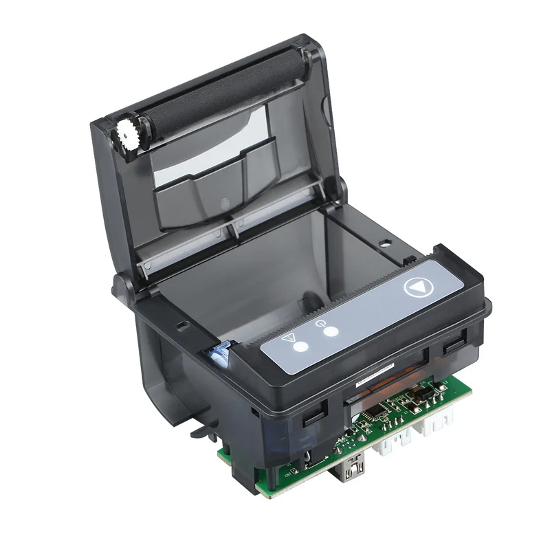 58 мм RS232 и usb 12v dc панель принтера встроенный в автомобиль поддержка нескольких