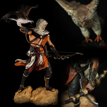 

32CM Original Big Model Toys Creed Origini Bayek PVC Action Figure Collectible