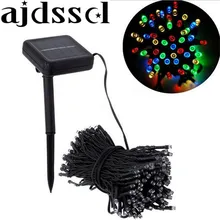 LED Solar Lamp String Light Christmas Light Holiday Garden Party Decoration Outdoor XmasTree Gift Ornament Decor 5-22M