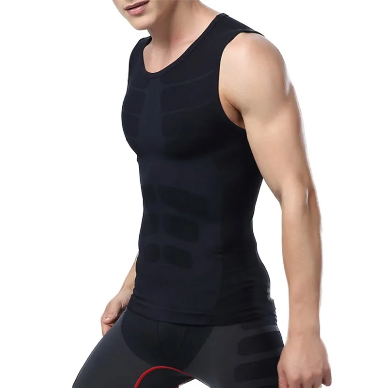 

Male Bodybuilding Undershirt Fitness Men Shirt Crossfit Compression Shirts Singlets Workout Top Men Tank Tops