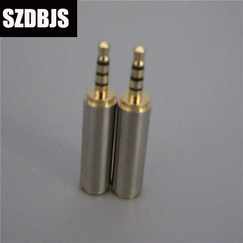 

Gold 2.5 mm Male to 3.5 mm Female audio Stereo Adapter Plug Converter Headphone jack Wholesale