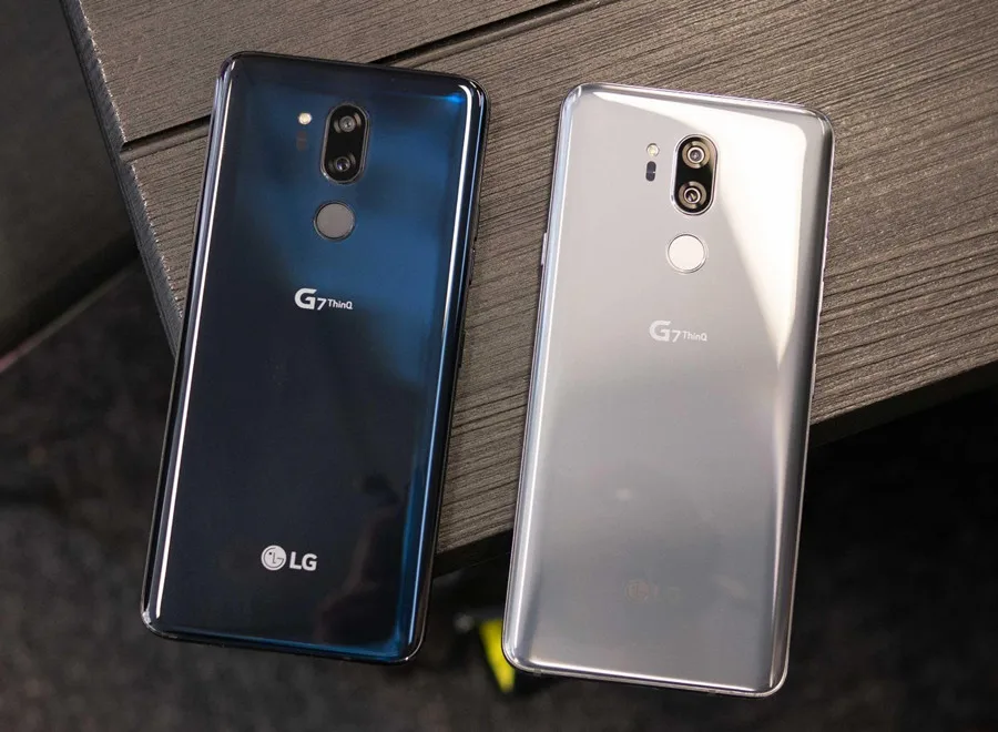 LG G7 ThinQ G710N ОЗУ 4 Гб ПЗУ 64 Гб разблокированный LTE Android Восьмиядерный 6," 3 камера Snapdragon 845 NFC сотовый телефон