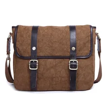 Для Мужчин's Повседневное Винтаж Холст натуральной кожи хлопок рюкзак сумка школьная сумка через плечо Портфели Tote Сумочка