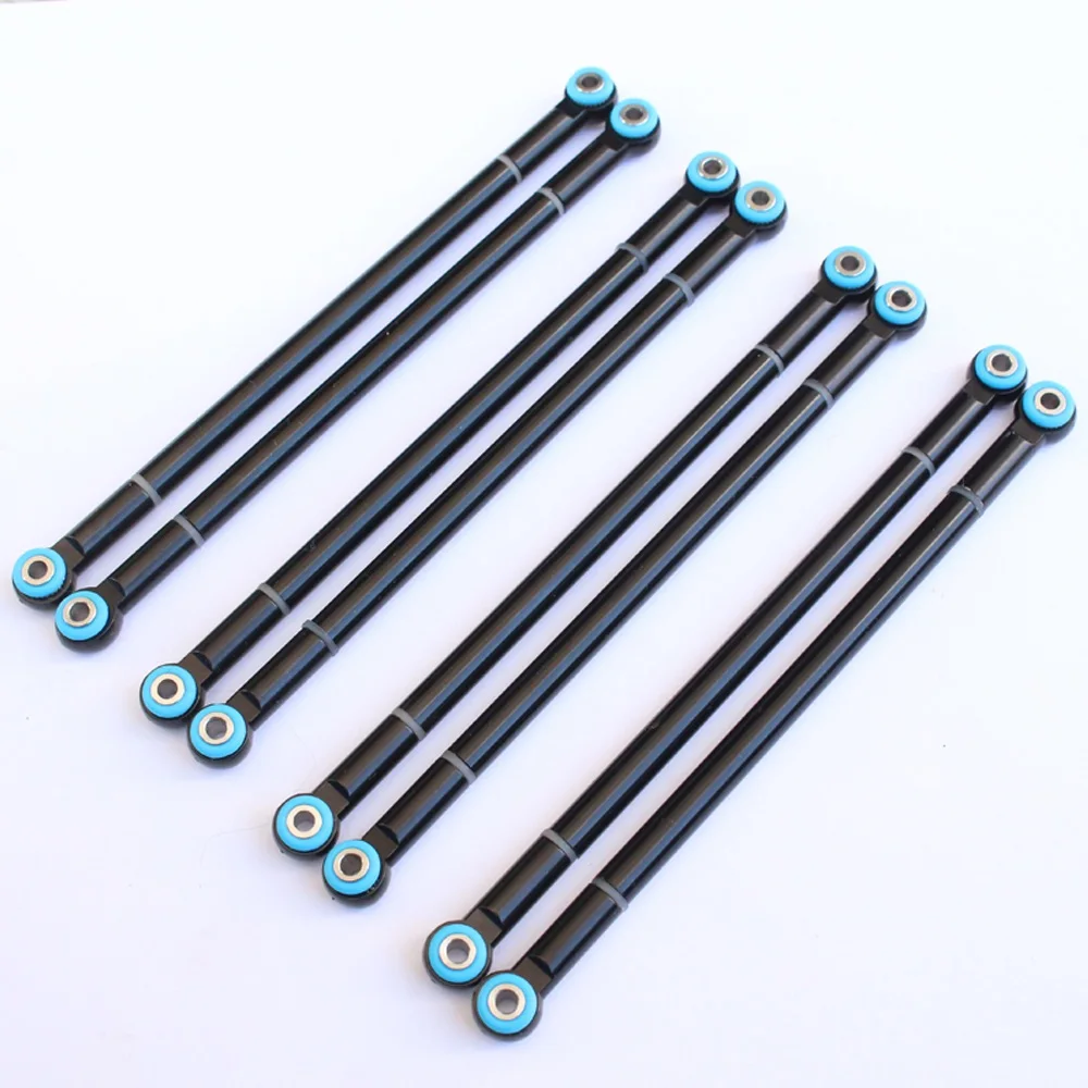 LNL RC Aluminum Alloy Upgrad Rod 313MM Wheelbase for RC Car Crawler Axial Scx10X8PCS (straight