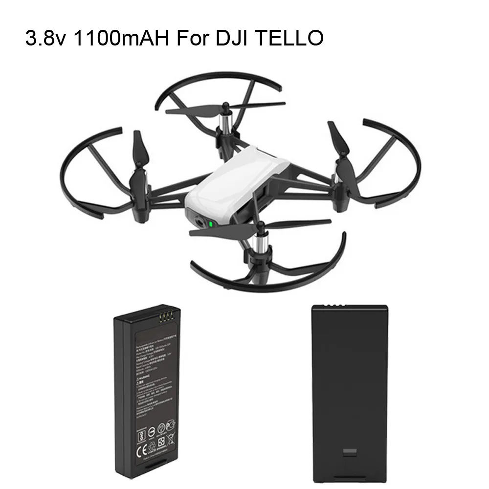 

For DJI Tello Quadcopter Drone Intelligent Flight Battery 1100 mAh 3.8V Drop Shipping 1M22