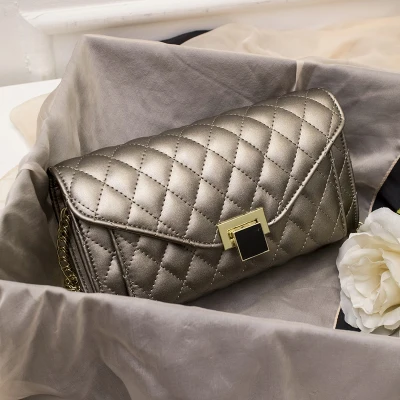 LYKANEFU женские сумочки, женские сумки через плечо известных брендов, женские сумки, дамские ручные сумки, женская сумка на цепочке - Цвет: Dark Silver